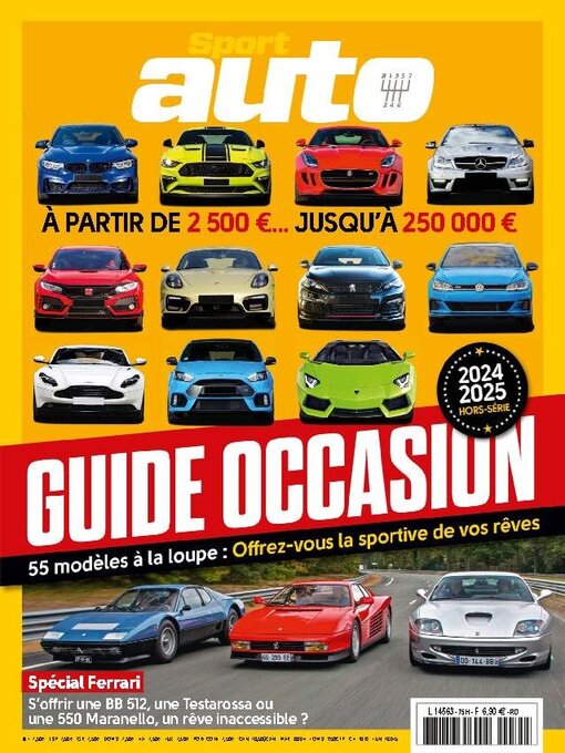 Title details for Sport Auto France by Editions Mondadori Axel Springer (EMAS) - Available